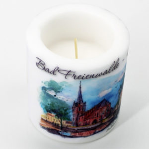 Motivkerze Bad Freienwalde